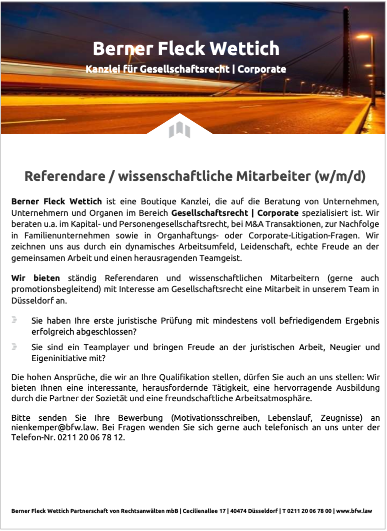 Werden Sie Teil unseres Teams!